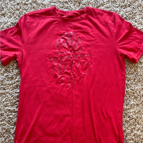 Under Armour youth XL red basketball cotton t-shirt - Picture 1 of 2